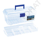 Transparent tool box 392x206x164