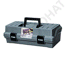 Tool box hard case 420×200×140 gray