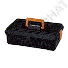 38F-ECOBK Hard Shell Tool Box with Mid Tray