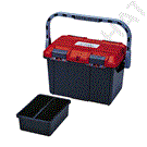 D-4500 Double-opening tool box with center tray