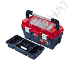 FORMULA RS CARBO Flex Tool Box (Three Colors with Middle Tray)