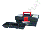 STUFF Semi Profi tool box with center tray