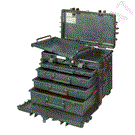 Drawer-type tool box (with wheels and without center tray)