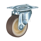 420G-UR Flat Rubber Swivel Wheel