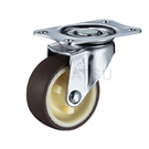 420E-UR Flat Rubber Swivel Wheel