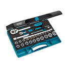 953SPC 1/2" 1/4" Reversible Ratchet Wrench & Socket & BIT Head Set (47pcs/1set)