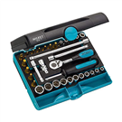 854T 1/4" Reversible Ratchet Wrench & Socket Set (33pcs/1set)