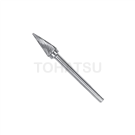 SM-51M Cross Grain Tungsten Steel Tumbled Knife