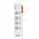 3-hole + 2-hole 8-plug USB anti-sway extension cable