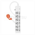 Six-opening six-plug lightning protection and anti-sway extension cord
