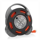 3P 4-port 4-plug industrial reel extension cable power cable