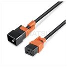 C19 to C20 PDU server anti-sway extension cable