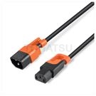 Anti-sway PDU server power extension cable (pinion)
