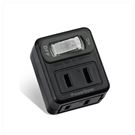 2P 1 port 2 plugs wall socket