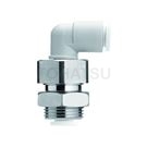 KQ2L Series L-type connector for bulkhead