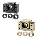 BK screw support seat (square fixed side)