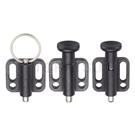 SGR417 Split locating pin (flange type with latch, zinc alloy)