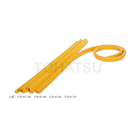 TCB-AC Insert guard bar Applicable to iron plate and H-beam (yellow)