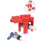 F01 F01M F02 Ball valve safety lock