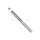 SB-43M Cross Grain Tungsten Steel Tumbled Knife
