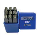 1205 series German font steel stamp traditional number 9 included