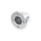 Round flange linear bearings