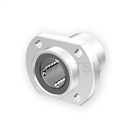 Protruding oval flange type linear bearing