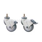 GS-EX-100N Single wheel caster with switchable display port (screw type)