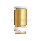 KQ2S Series Hexagonal Hole Straight Fittings (Sealant)