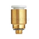 KQ2S Series Hexagonal Hole Straight Fittings (Gasket Seal)