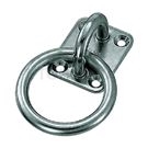 Band ring Stainless steel Eye plate