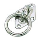 With ring Stainless steel eye plate