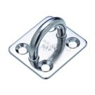 Stainless steel square eye plate