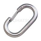 Stainless steel oval hook