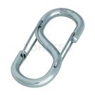 S type stainless steel double snap hook