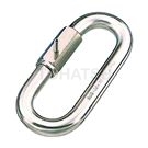 Stainless steel buckle with screw lock