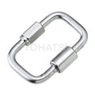 Stainless steel square chain