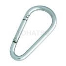 Stainless steel snap hook without ring