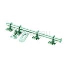 Round bar latch for wooden doors