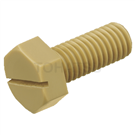 Plastic Hexagon Slotted Screws (PEEK) PEEK-BT