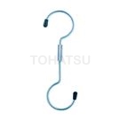 Stainless steel S hook swivel type