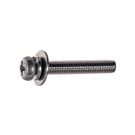 Stainless steel combination screw (half round head cross screw) S016