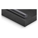 TECAPEEK PEEK Engineering Plastic Round Rod (Black)