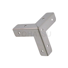 000630 Series Stainless Steel Trihedral Angle Bracket (2pcs / 1pcs)