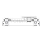 Buffer mounting accessories (for MCRPLK rodless cylinder)