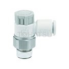 AS Series Speed Control Valve with Quick Connector Push-Down Lock Type