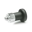 GN607.3 Split locating column (for thin plate, steel, with locking)