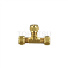 Copper sleeve copper pipe joint T-joint (tee)