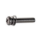 Stainless steel combination screw (half round head cross screw) S017
