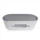 Extension cord storage box (grey cover)